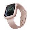 UNIQ etui Lino Apple Watch Series4/5/6/SE 44mm. różowy/blush pink